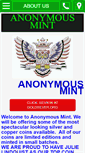 Mobile Screenshot of anonymousmint.com